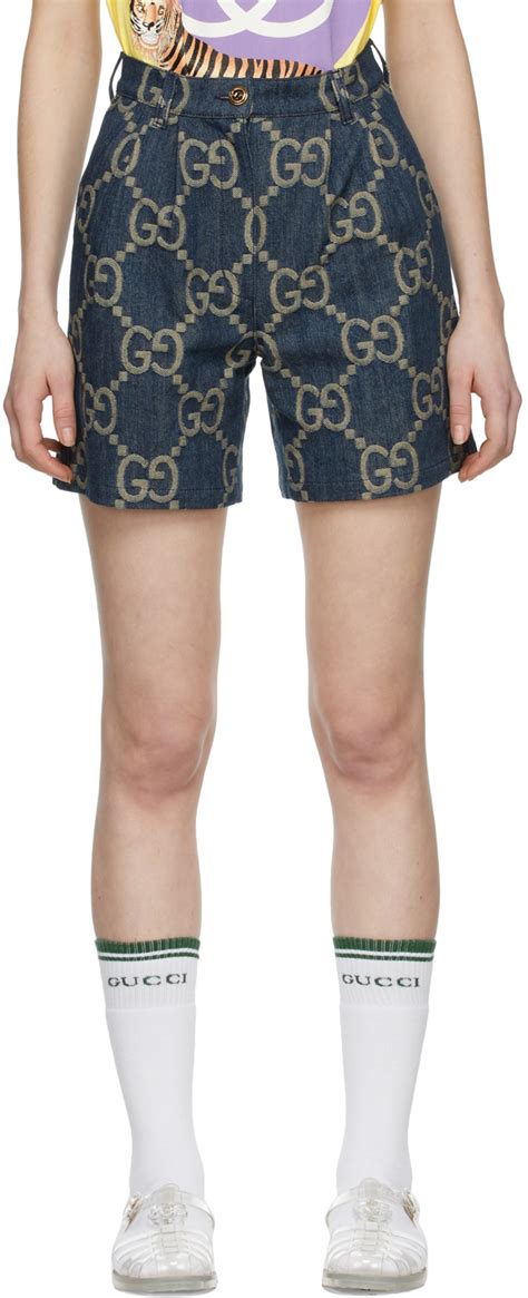 gucci jean shorts|gunna denim gucci shorts.